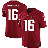 Washington State Cougars 16 Gardner Minshew II Red College Football Jersey Dzhi,baseball caps,new era cap wholesale,wholesale hats